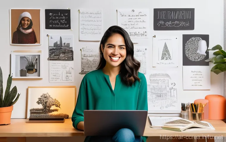 콘텐츠 크리에이터 실무에 필요한 핵심 기술 - **Prompt: The Empathetic Creator and Engaged Audience**
"A content creator, a person of ambiguou... 콘텐츠 크리에이터 실무에 필요한 핵심 기술 - **Prompt: The Empathetic Creator and Engaged Audience**
"A content creator, a person of ambiguou...